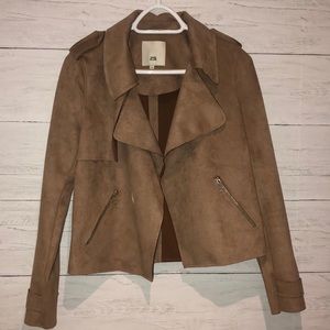 River Island Faux Suede Jacket